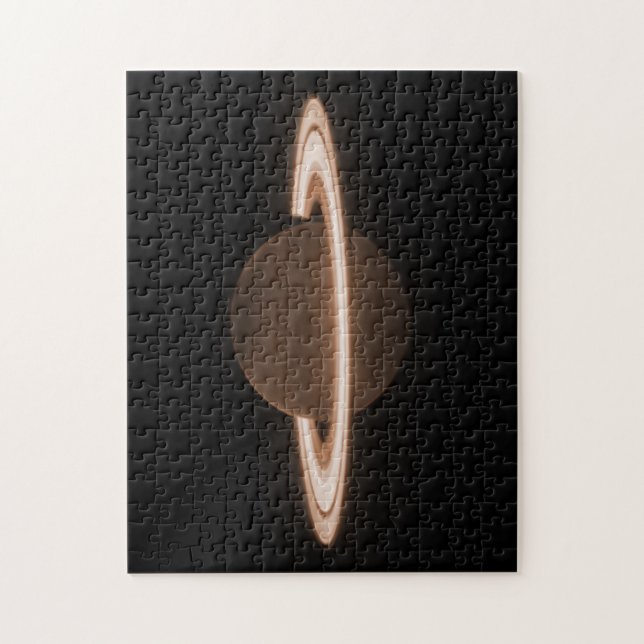 Puzzle JWST James Webb télescope spatial Saturn Infraroug (Vertical)