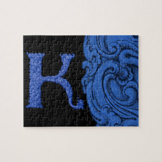Puzzle K - L'Alphabet Falck (bleu)