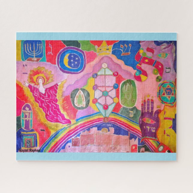 Puzzle Kabbalah/Kabbalismus (Horizontal)