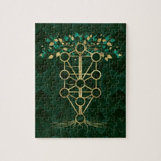 Puzzle Kabbalah l'arbre de la vie - Etz Hayim (Vertical)