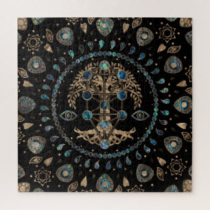 Puzzle Kabbalah L'Arbre de la Vie L'Abalone et l'Or