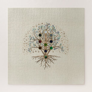 Puzzle Kabbalah L'arbre de vie sur toile
