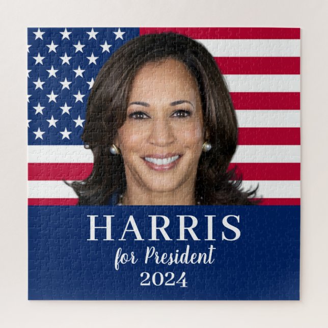Puzzle Kamala Harris Pour Président 2024 (Vertical)