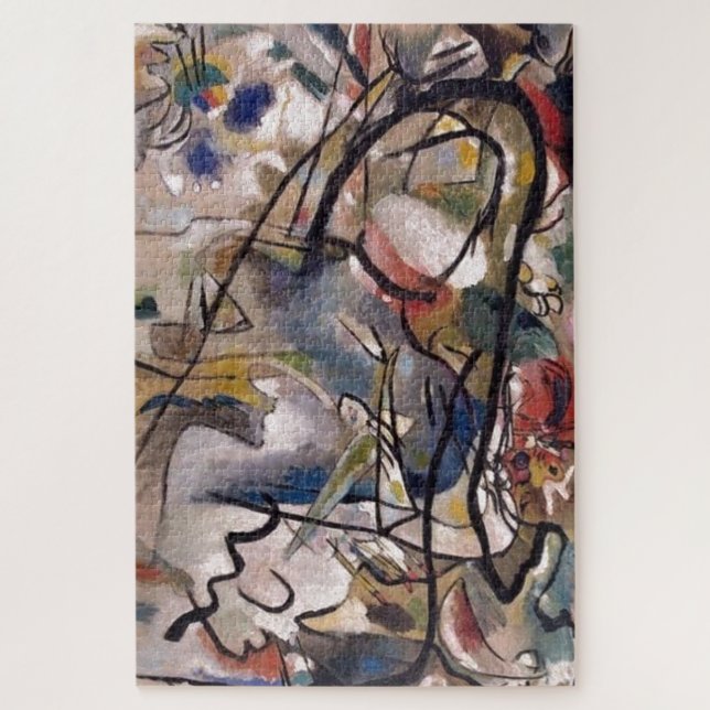 Puzzle Kandinsky Claasical Art Abstrait Peinture (Vertical)