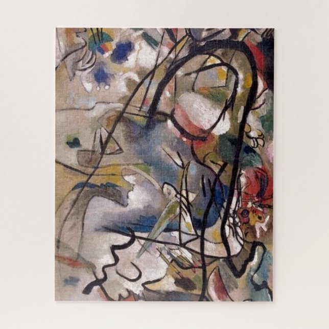 Puzzle Kandinsky Claasical Art Abstrait Peinture (Vertical)