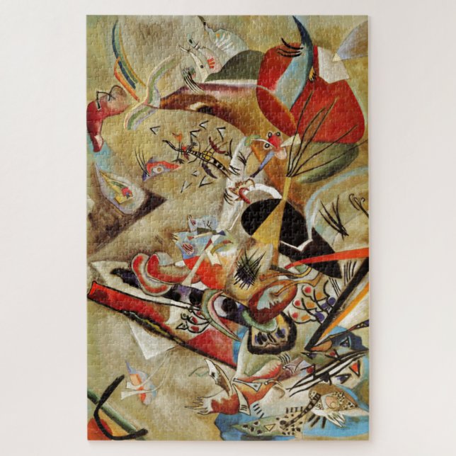 Puzzle Kandinsky Composition Peinture Abstraite (Vertical)