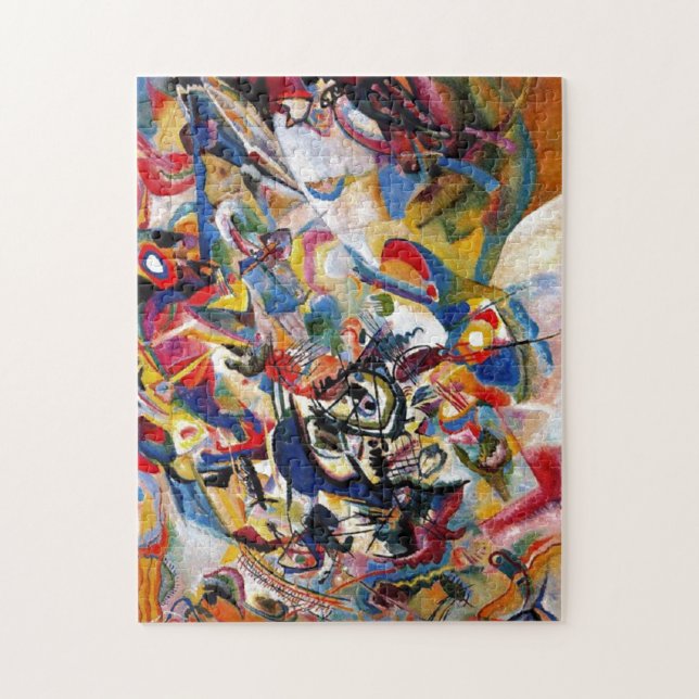 Puzzle Kandinsky Composition VII Peinture Abstraite (Vertical)