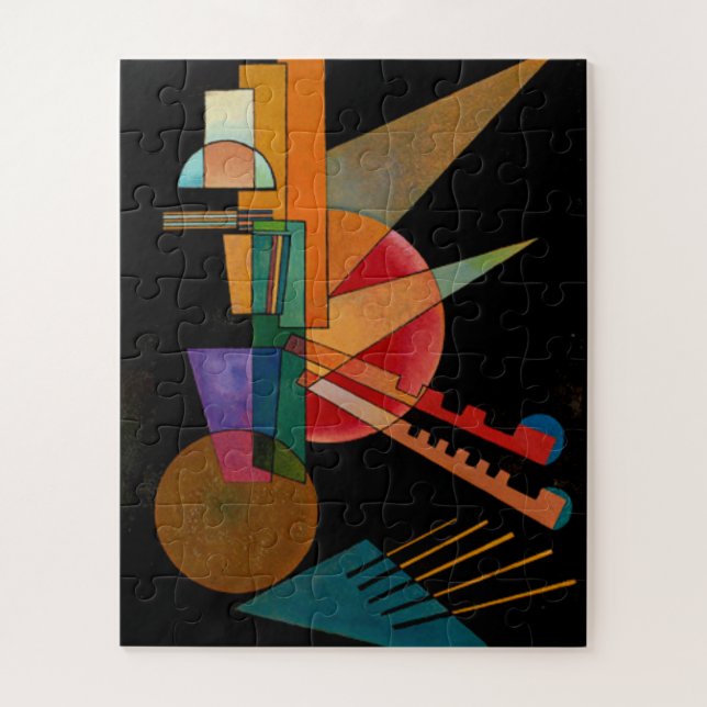 Puzzle Kandinsky - Interprétation Abstraite (Vertical)