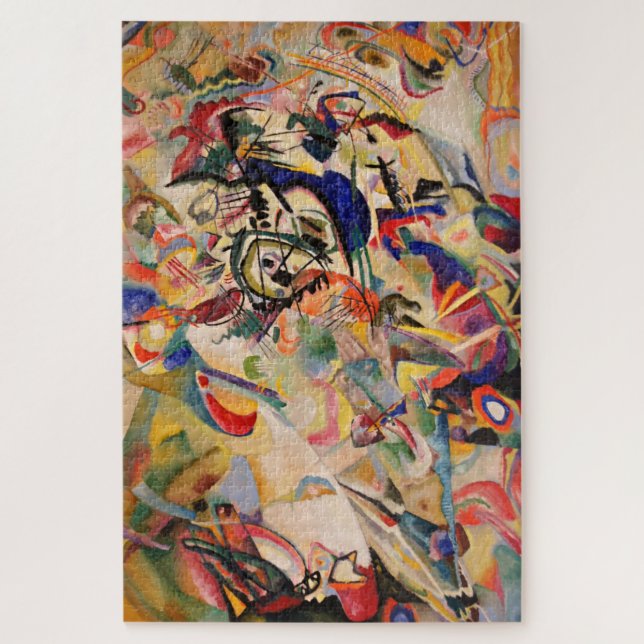 Puzzle Kandinsky Moderne peinture Abstraite (Vertical)