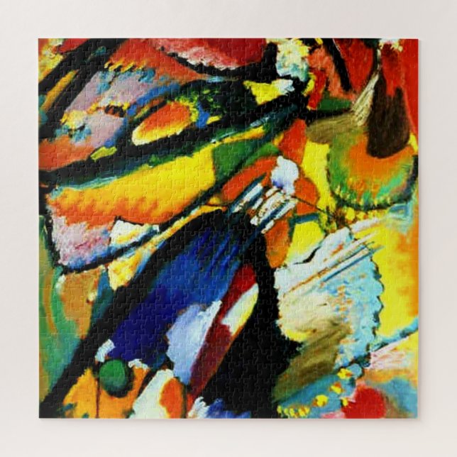 Puzzle Kandinsky - Un ange du jugement Dernier, (Vertical)