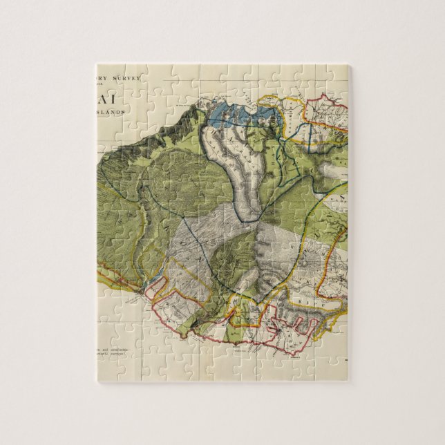 Puzzle Kauai, Hawaï (Vertical)