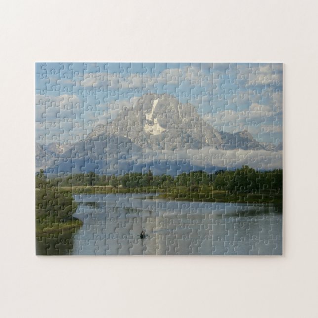 Puzzle Kayak dans le Parc national de Grand Teton (Horizontal)