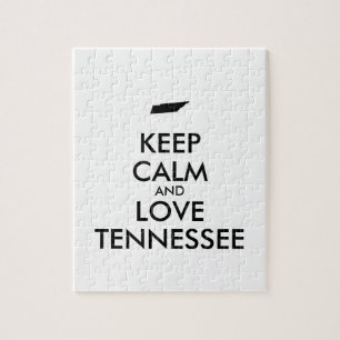 Puzzle KEEP CALM et LOVE TENNESSEE
