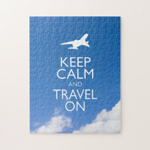PUZZLE KEEP CALM ET TRAVEL