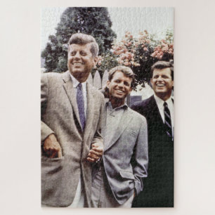 Puzzle Kennedy Brothers, président John, Robert & Ted
