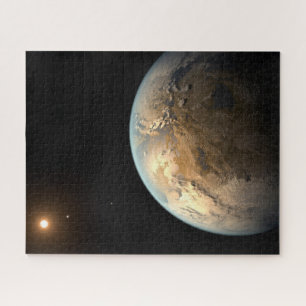 Puzzle Kepler-186f Orbitant Une Étoile Éloignée.