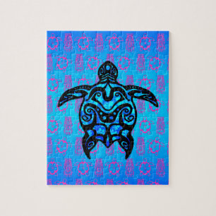 Puzzle Ketmie tribale de tortue