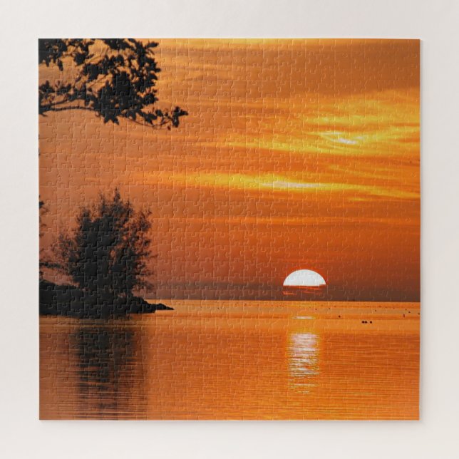 Puzzle Key West, coucher de soleil de Floride, belle phot (Vertical)