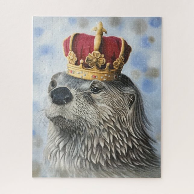 Puzzle King Otto van Otterburg, first of his name (Vertical)