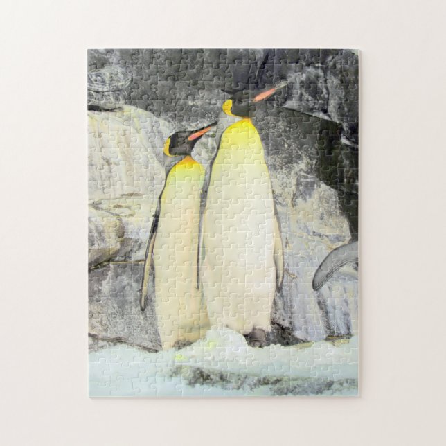 Puzzle King Penguins (Vertical)