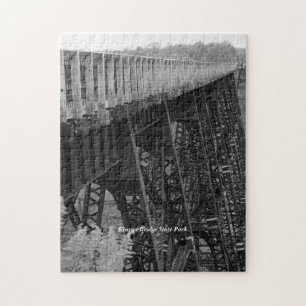 Puzzle Kinzua Bridge Skywalk Picturesque Family Fun