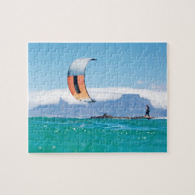 Puzzle Kite surf Kitesurf Sports nautiques de mer été (Horizontal)