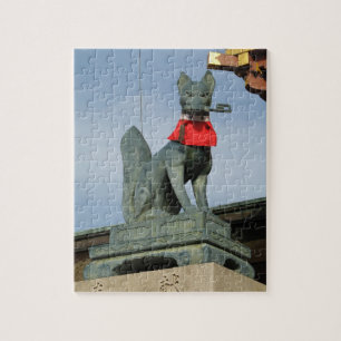 Puzzle Kitsune キ ツ ネ (Fox) avec clé dans la bouche
