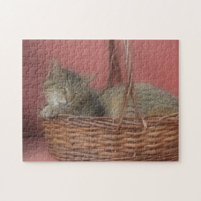 Puzzle Kitty Cat (Horizontal)