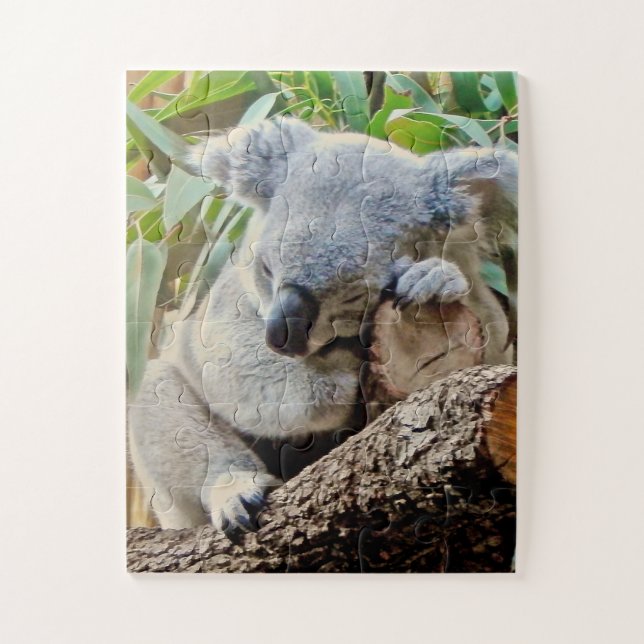 Puzzle Koala couché mou (Vertical)