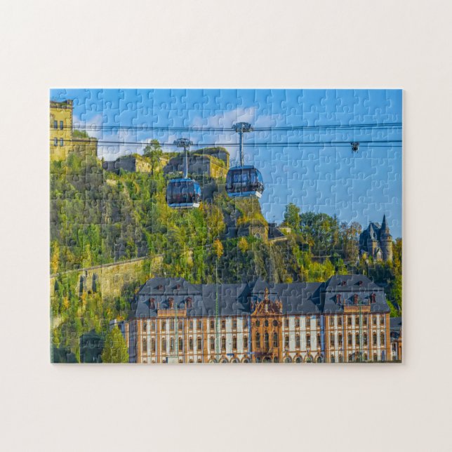 Puzzle Koblenz City Allemagne. (Horizontal)