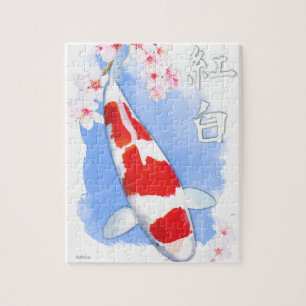 Puzzle Kohaku Koi