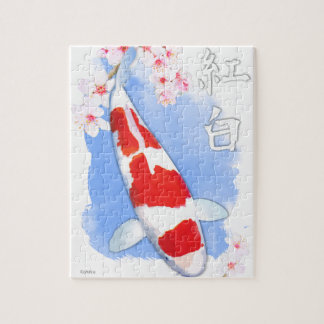 Puzzle Kohaku Koi