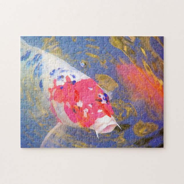 Puzzle Koi curieux (Horizontal)