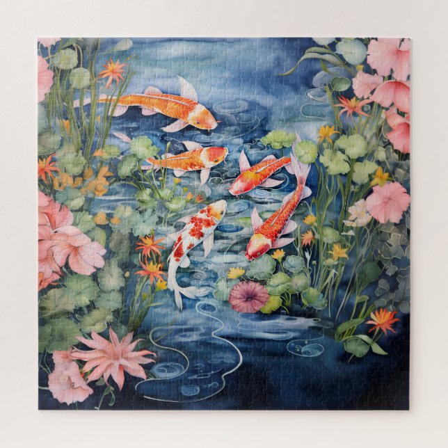 Puzzle Koi Pond (Vertical)