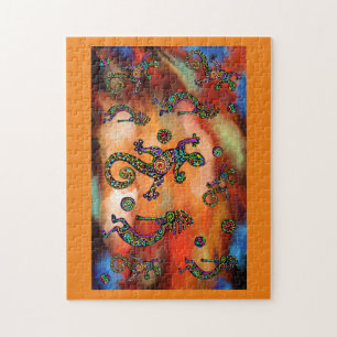PUZZLE KOKOPELLI ART