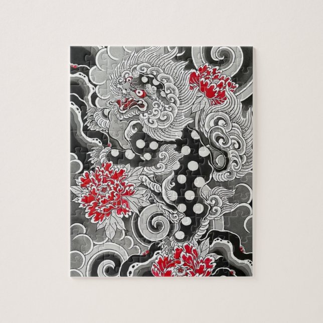 Puzzle Komainu (Vertical)