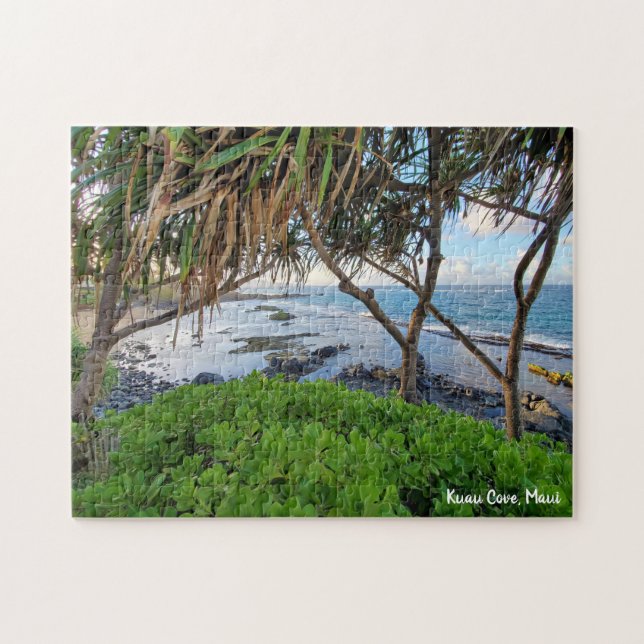Puzzle Kuau Cove sur Maui Hawaii (Horizontal)