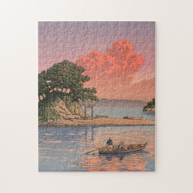 Puzzle Kujukushima Shimabara Par Kawase Hasui (Vertical)