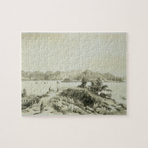 Puzzle La baie et l'île de Hong Kong, plaquent 4 de 'Ske