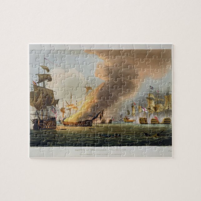 Puzzle La bataille de Trafalgar, le 21 octobre 1805, (Horizontal)