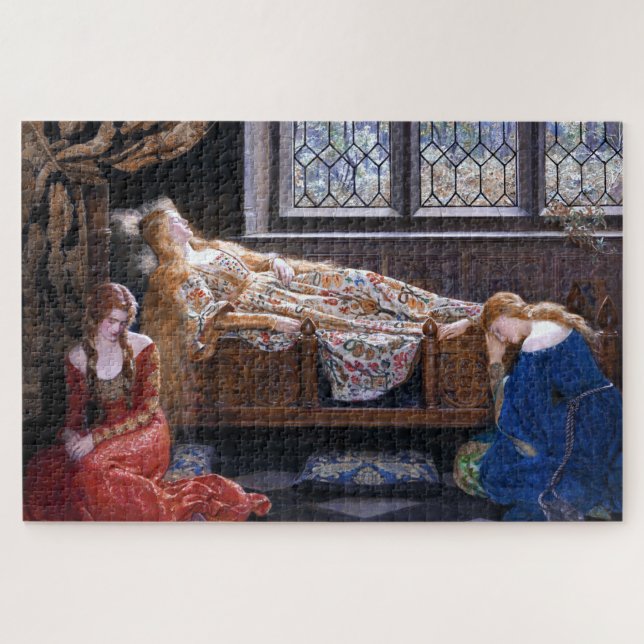 Puzzle La beauté du sommeil par John Collier 1921 (Horizontal)