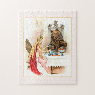 Puzzle La Belle dans Rose et la Bête