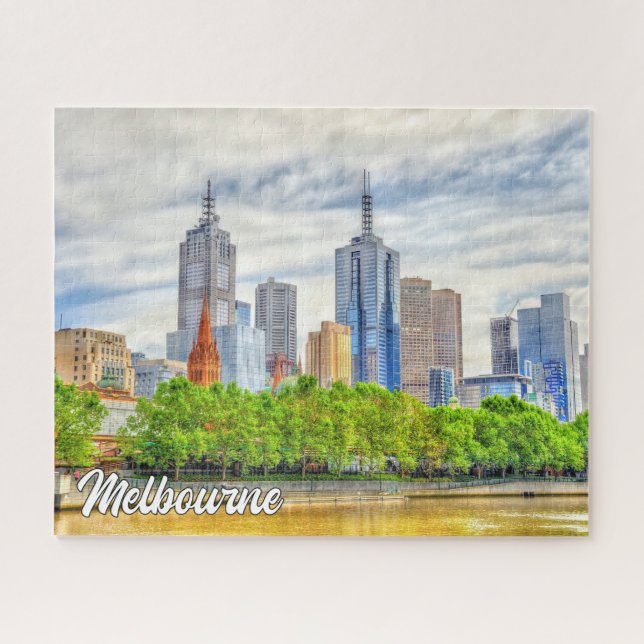 Puzzle La belle Melbourne, Australie (Horizontal)