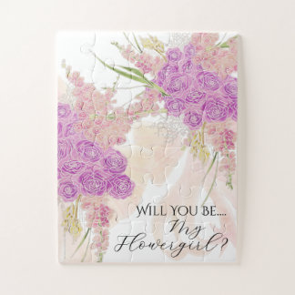 Puzzle La Boca Rosa Blush Arc et Bouquet-Fleuriste