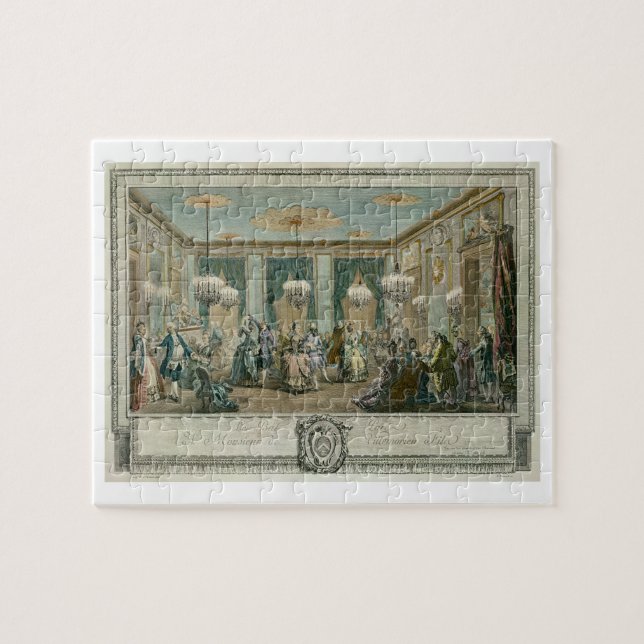 Puzzle La boule de robe de soirée à la Chambre du (Horizontal)