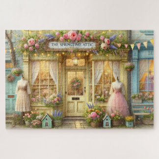 Puzzle La boutique de robes vintage Le Grenier Printanier