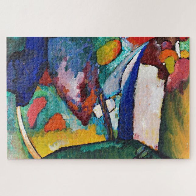 Puzzle La Cascade, Wassily Kandinsky (Horizontal)