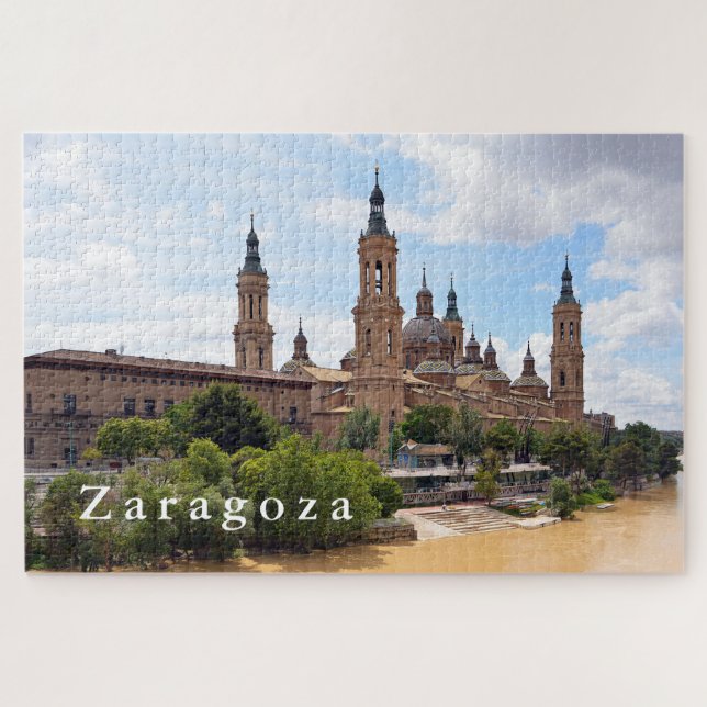 Puzzle La cathédrale de notre Madame du pilier et de (Horizontal)