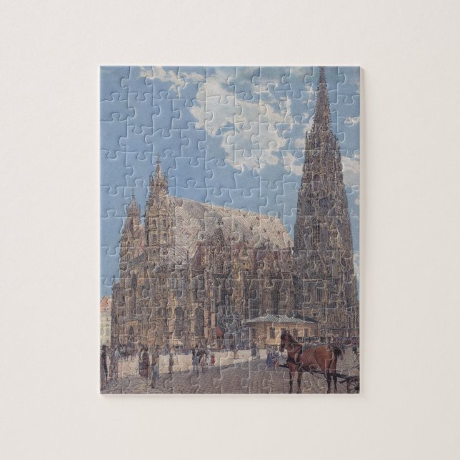 Puzzle La cathédrale de St Stephen à Vienne par Rudolf (Vertical)