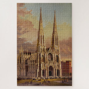 Puzzle La cathédrale Saint-Patrick dans le Midtown Manhat